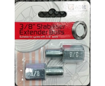 Stabiliser extender bolt for standard kids bike Adie 3/8 childs